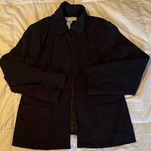 Sag Harbor Black Casual Collar Blazer Jacket